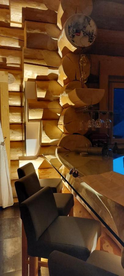 Chalet Anzac Chalet 5 Etoiles En Rondins Tout Neuf Unique Dans Les Aravis Les Villards-sur-Thônes Exterior foto